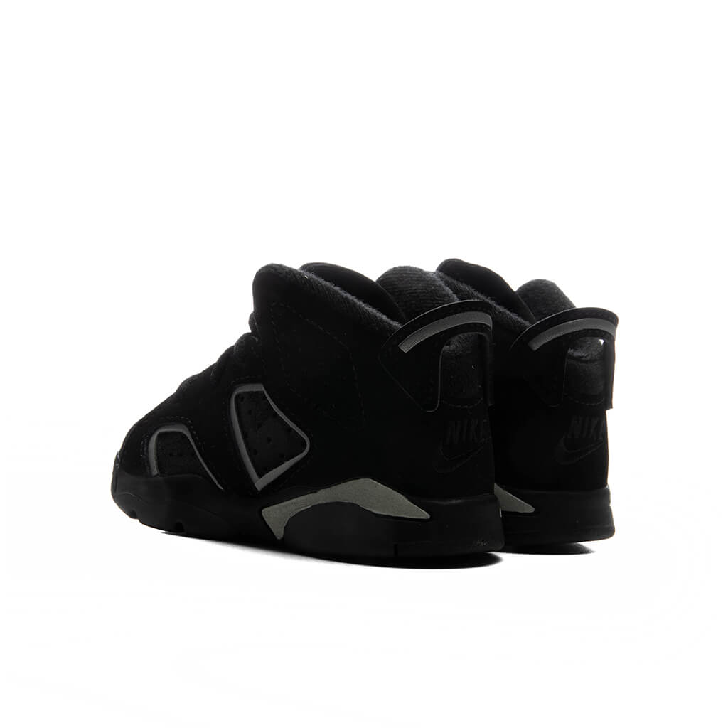 Air Jordan 6 Retro 'Cap and Gown' (TD) - Black/Reflect Silver/Black Jordan