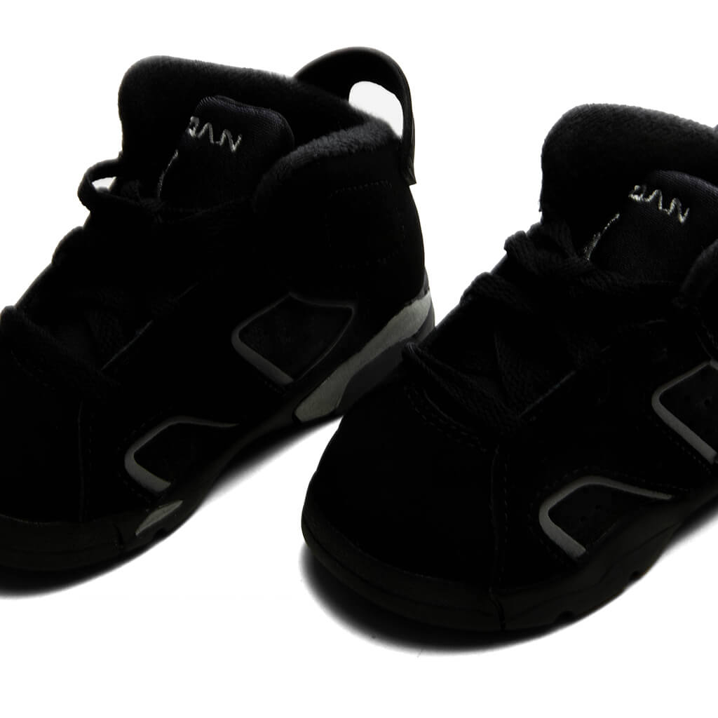 Air Jordan 6 Retro 'Cap and Gown' (TD) - Black/Reflect Silver/Black Jordan