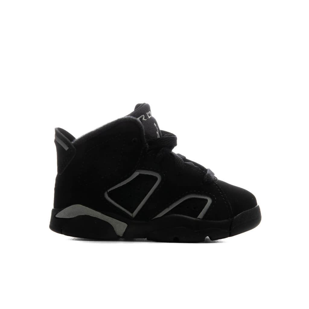 Air Jordan 6 Retro 'Cap and Gown' (TD) - Black/Reflect Silver/Black Jordan