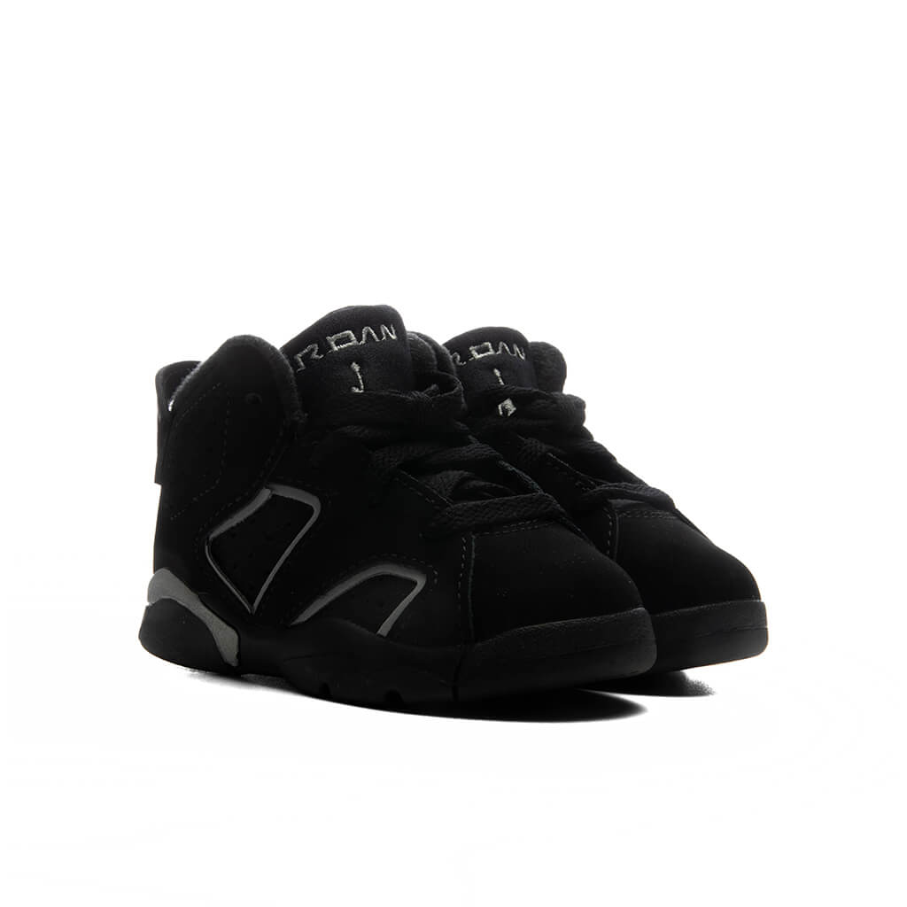 Air Jordan 6 Retro 'Cap and Gown' (TD) - Black/Reflect Silver/Black Jordan
