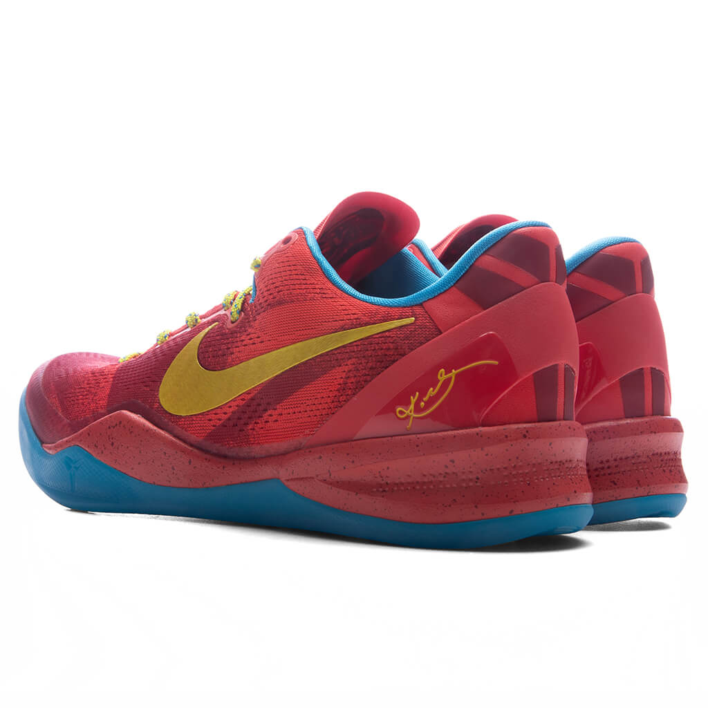 Kobe 8 Protro 'Year of the Horse' - Light Crimson/Bright Citron/Vivid Blue Nike