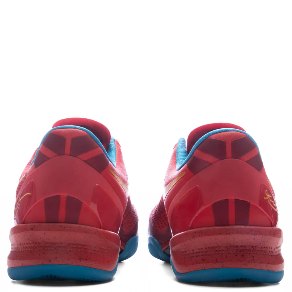 Kobe 8 Protro 'Year of the Horse' - Light Crimson/Bright Citron/Vivid Blue Nike