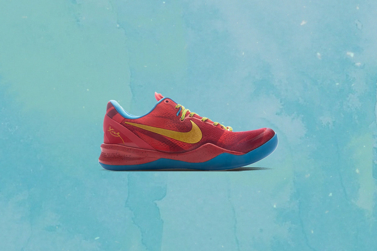 Kobe 8 Protro 'Year of the Horse' - Light Crimson/Bright Citron/Vivid Blue Nike