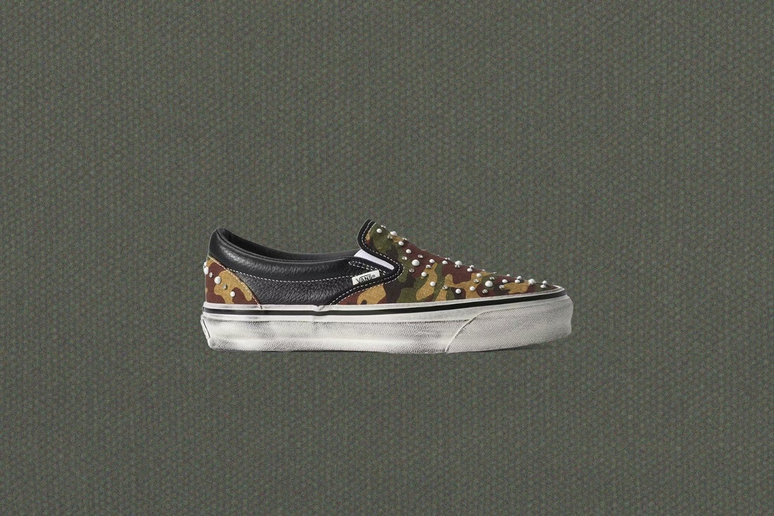 Premium LX Slip-On 98 Pearlized - Camo/Black Vans