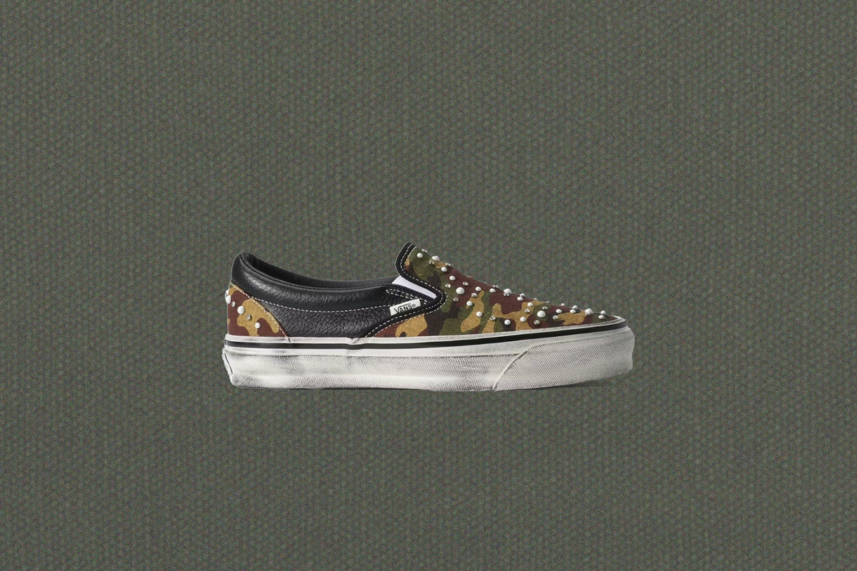 Premium LX Slip-On 98 Pearlized - Camo/Black Vans