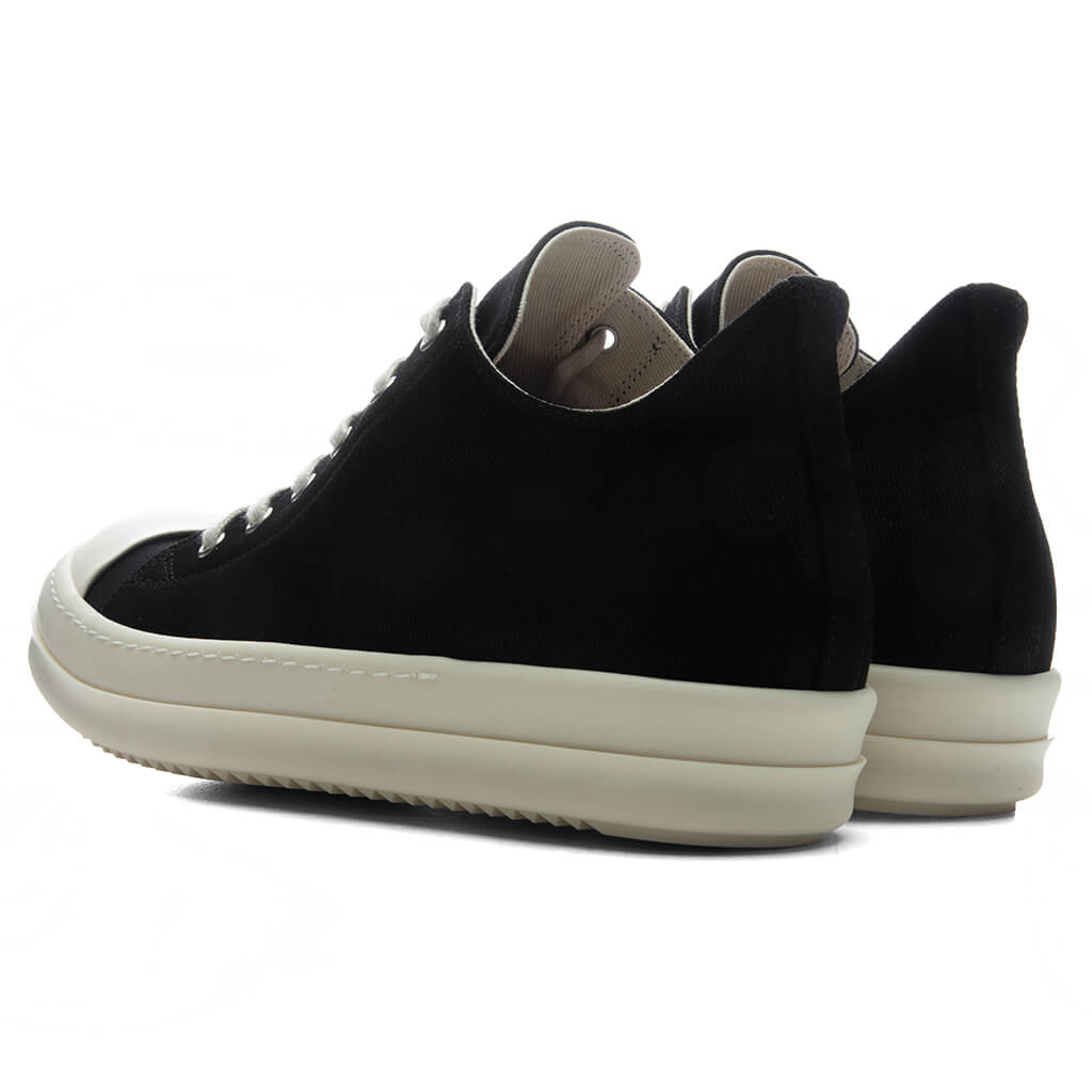 Low Sneaks - Black/Milk Rick Owens DRKSHDW