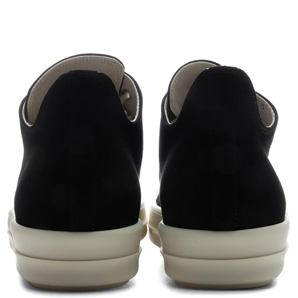 Low Sneaks - Black/Milk Rick Owens DRKSHDW