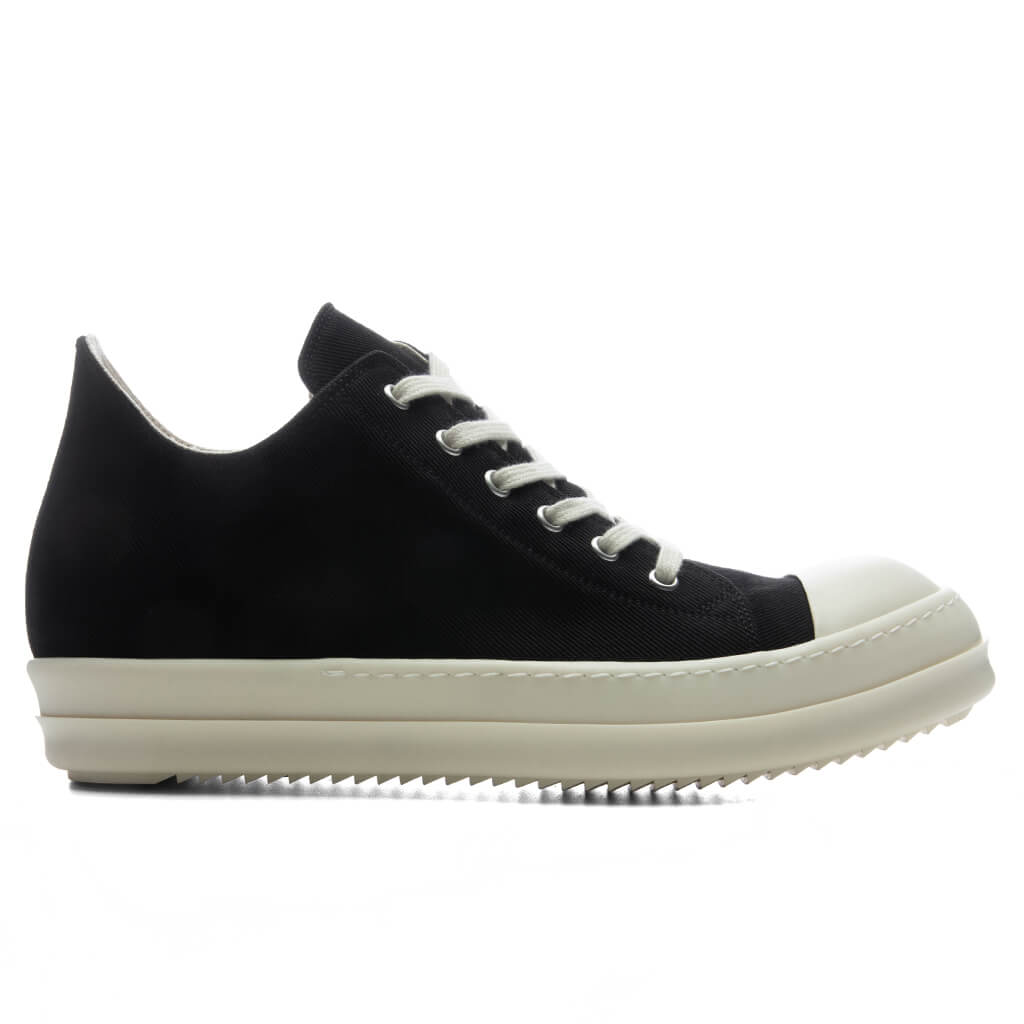 Low Sneaks - Black/Milk Rick Owens DRKSHDW