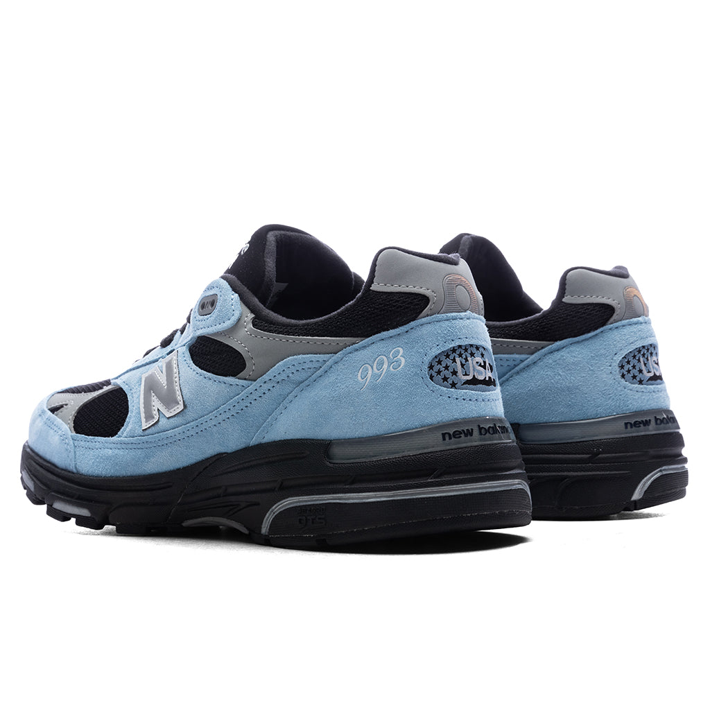 Made in USA 993 - Baltic Sea/Black/Slate Grey New Balance