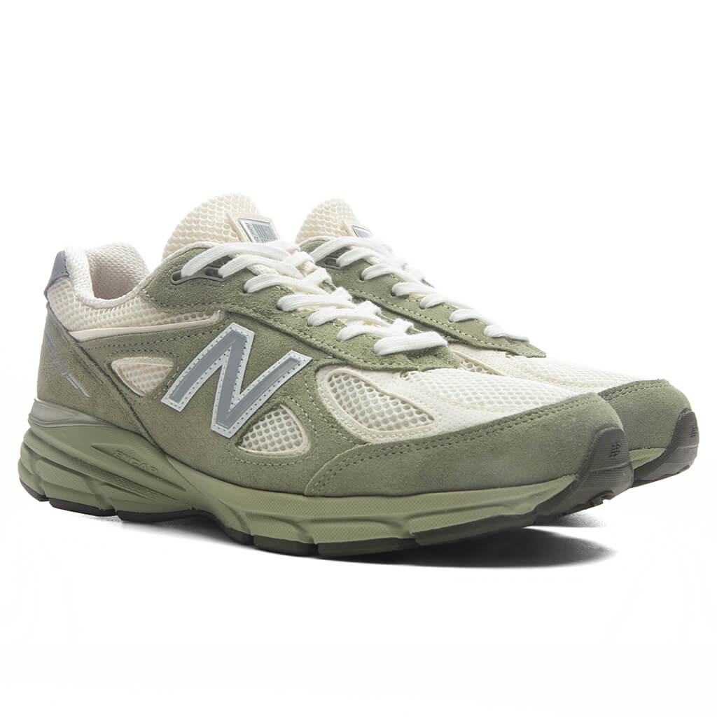 Made in USA 990v4 - Olive Leaf New Balance