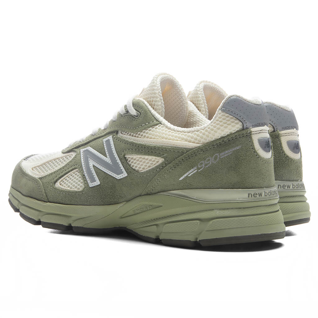 Made in USA 990v4 - Olive Leaf New Balance