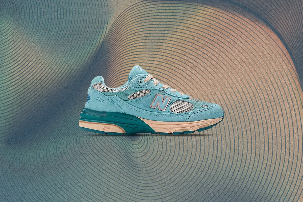 New Balance x Joe Freshgoods Women's 993 - Blue/Vintage Rose New Balance