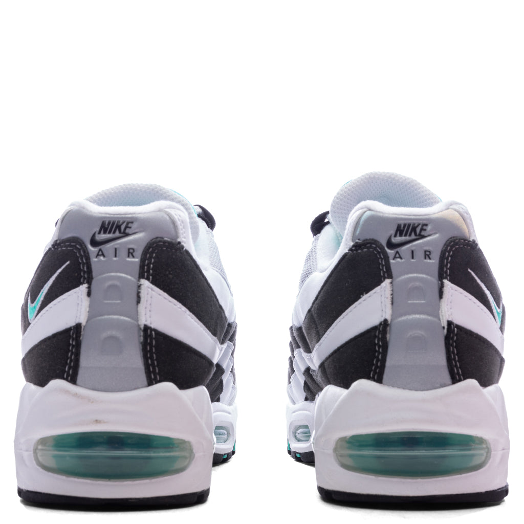 Air Max 95 OG 'Black Border' - White/Hyper Jade/Black/Metallic Silver Nike