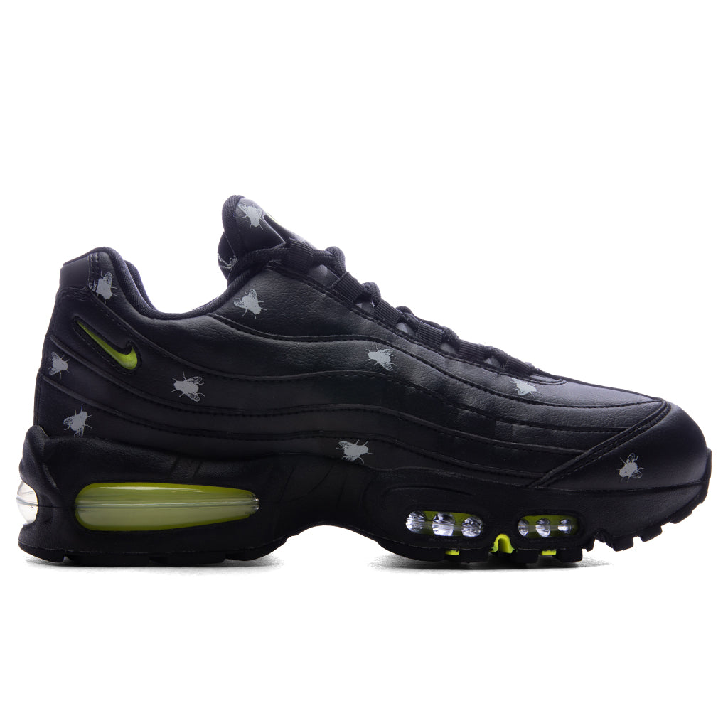 Air Max 95 Premium - Black/Neon Yellow/Black/Metallic Dark Grey Nike