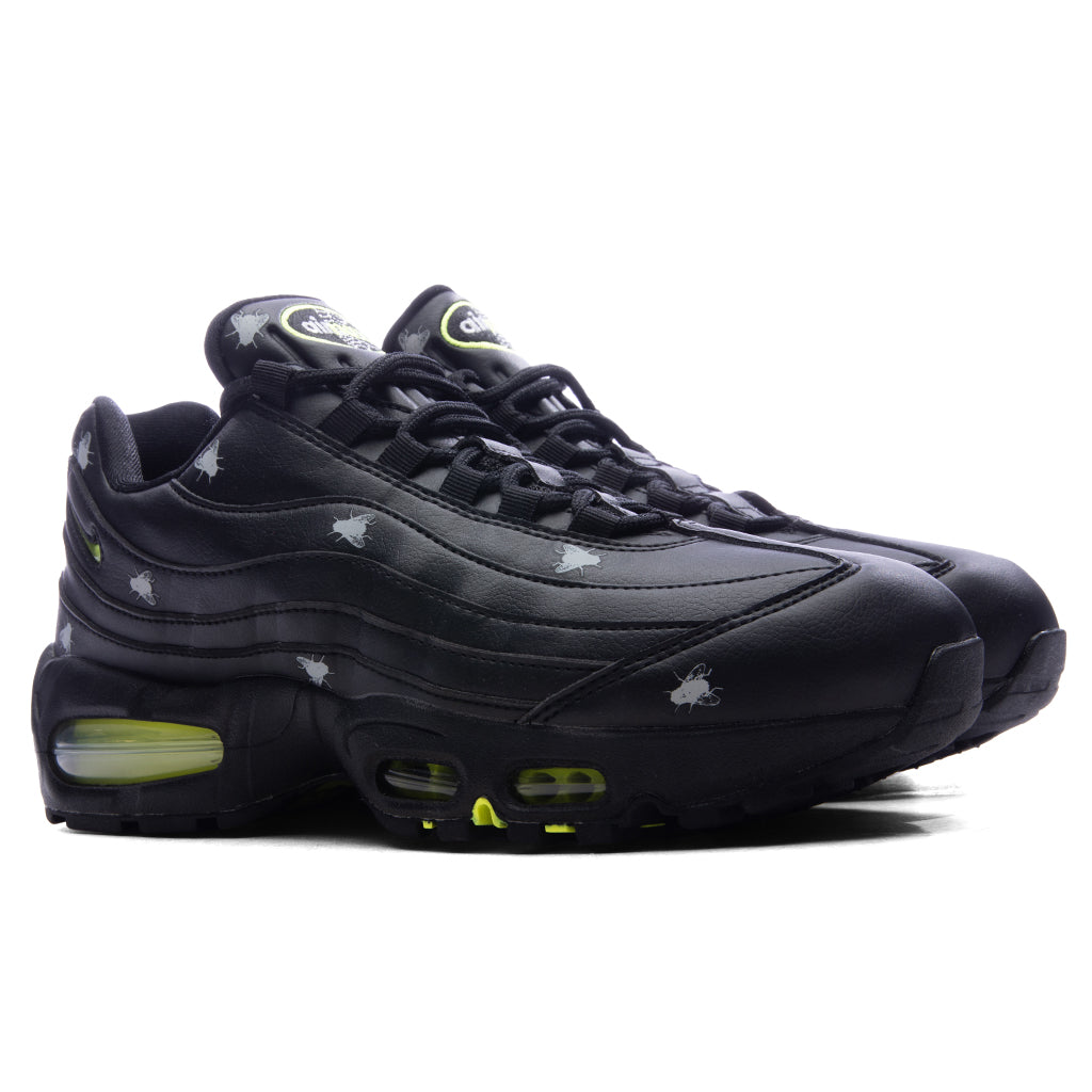 Air Max 95 Premium - Black/Neon Yellow/Black/Metallic Dark Grey Nike