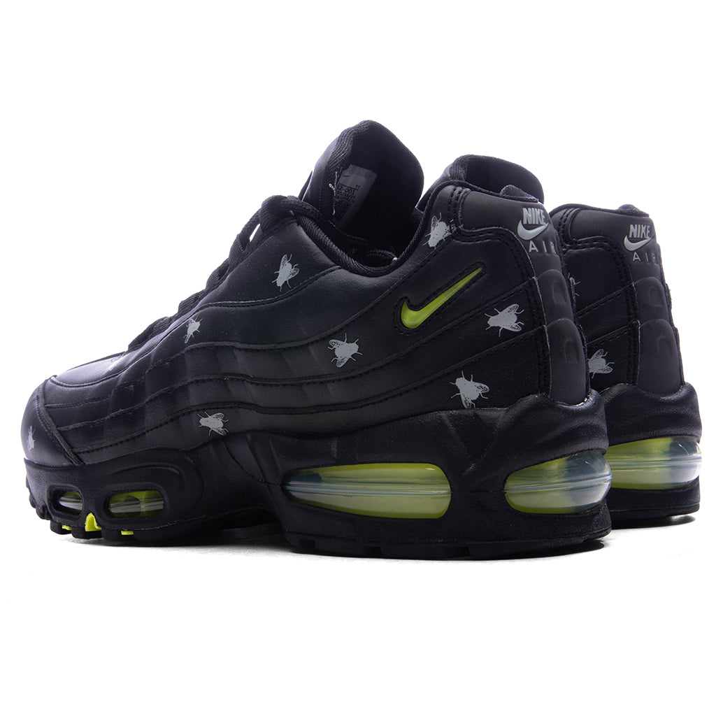 Air Max 95 Premium - Black/Neon Yellow/Black/Metallic Dark Grey Nike