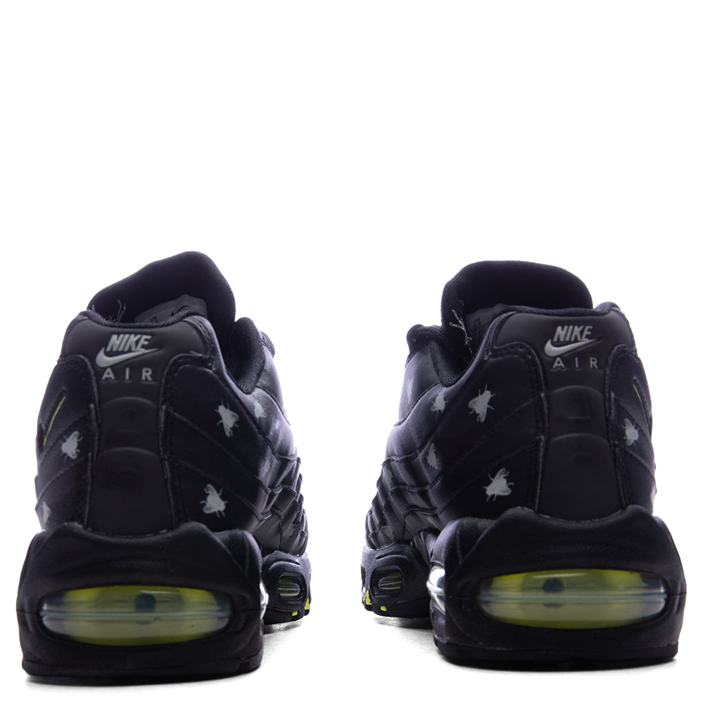 Air Max 95 Premium - Black/Neon Yellow/Black/Metallic Dark Grey Nike