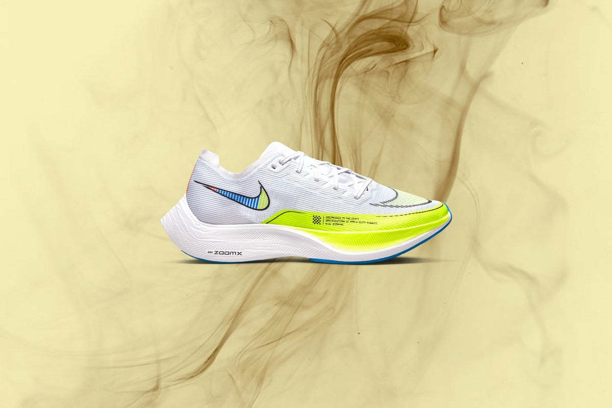 ZoomX Vaporfly Next% 2 - White/Volt/Racer Blue Nike