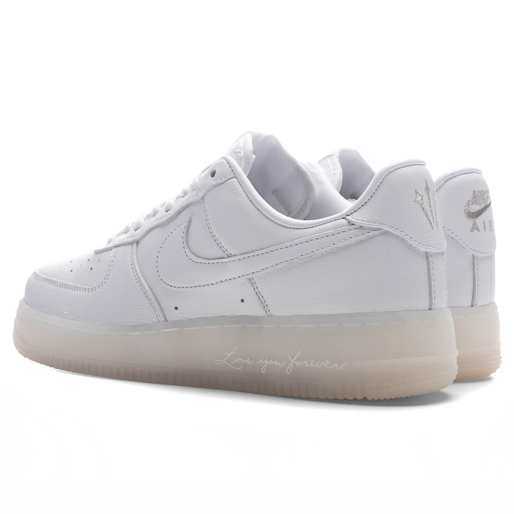 Nike x NOCTA Certified Lover Boy Air Force 1 Low - White/Cobalt Tint/Metallic Silver Nike