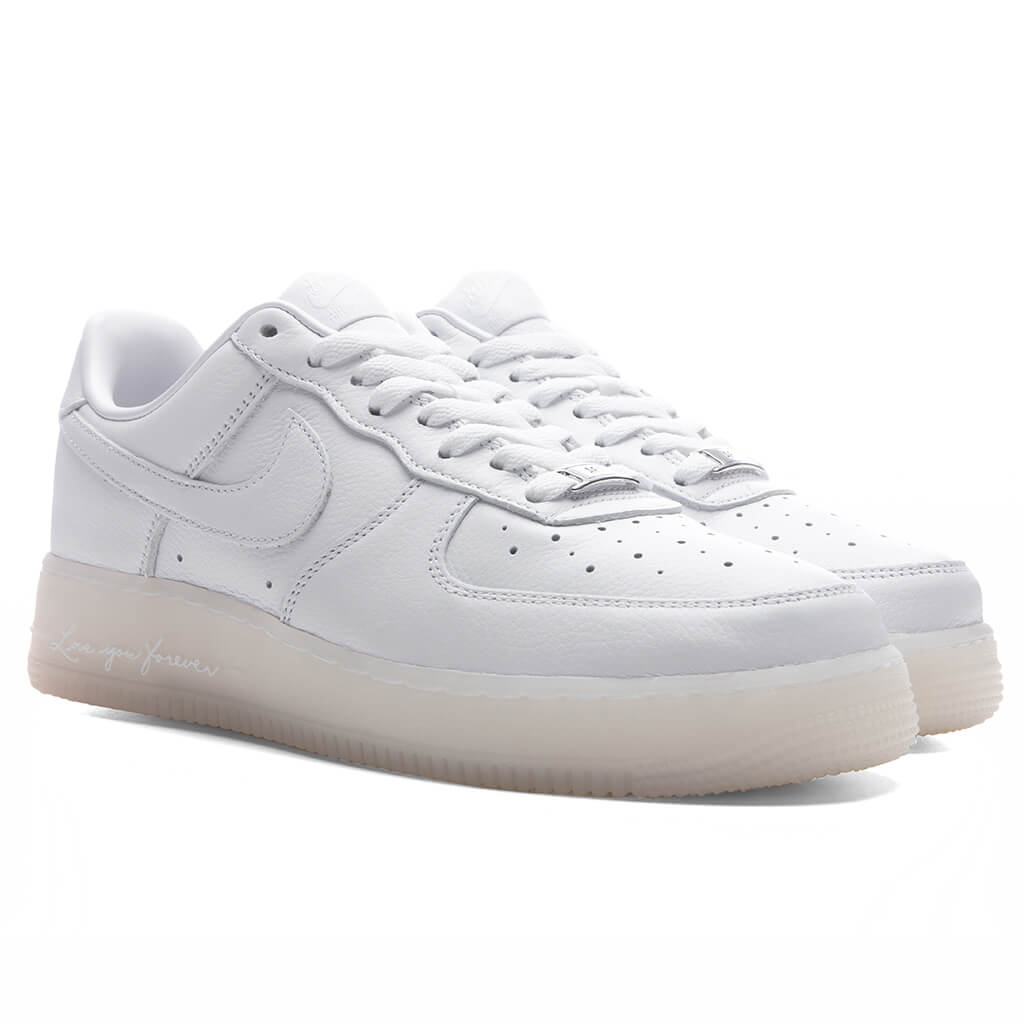 Nike x NOCTA Certified Lover Boy Air Force 1 Low - White/Cobalt Tint/Metallic Silver Nike
