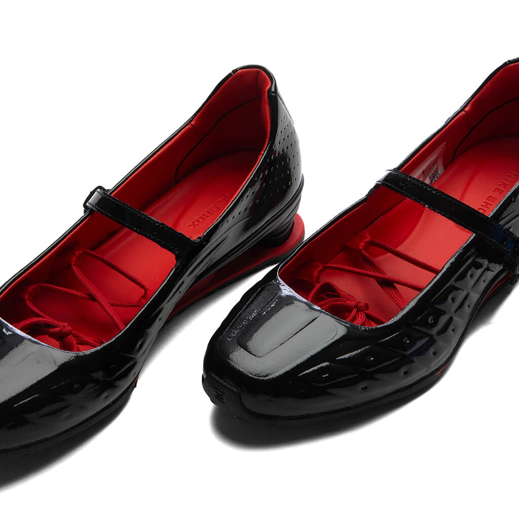 Nike x LABELHOOD Women's Shox Z Calistra - Black/University Red Nike