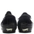 OTW Premium Authentic 44 Siped Vibram Gloss Leather - Black Vans