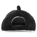 Extra Soft Fleece Hidey for Guinea Pigs | Bold Black Kavee Pets Ltd UK