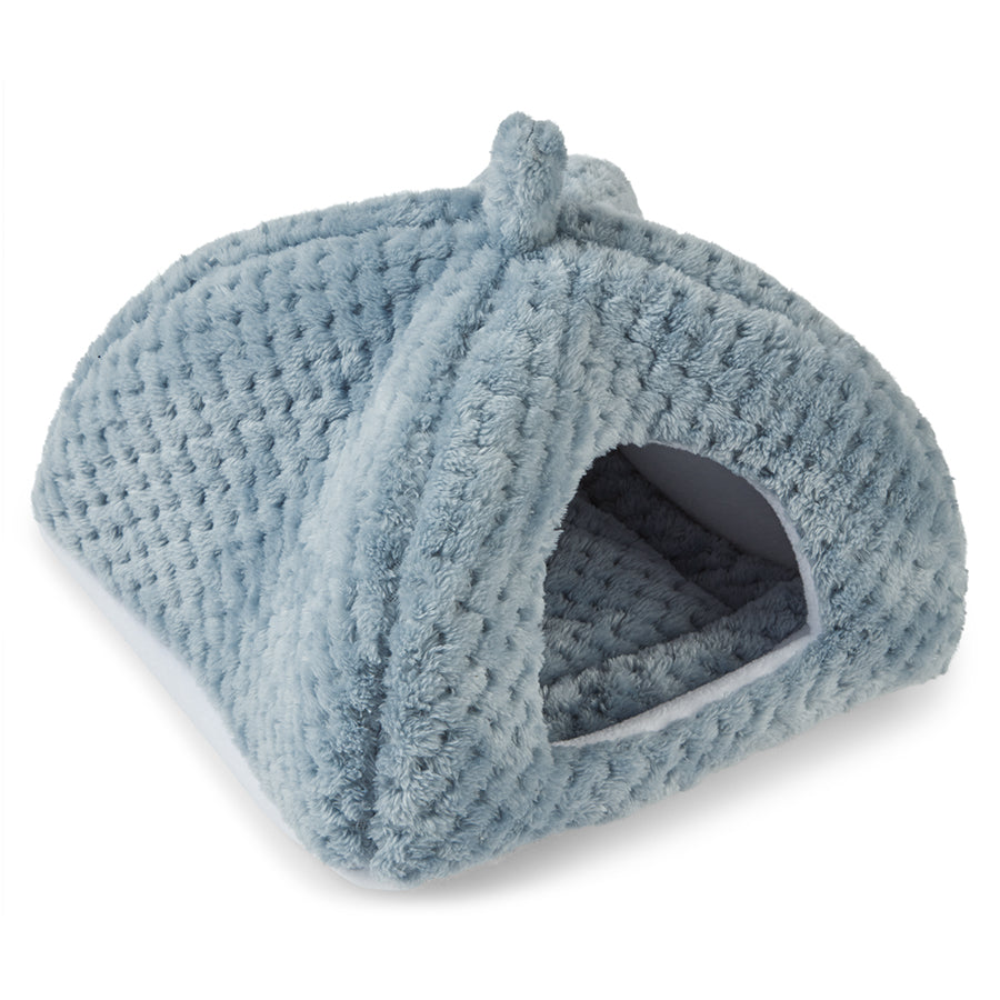 Extra Soft Fleece Hide for Guinea Pigs | Dusky Blue Kavee Pets Ltd UK