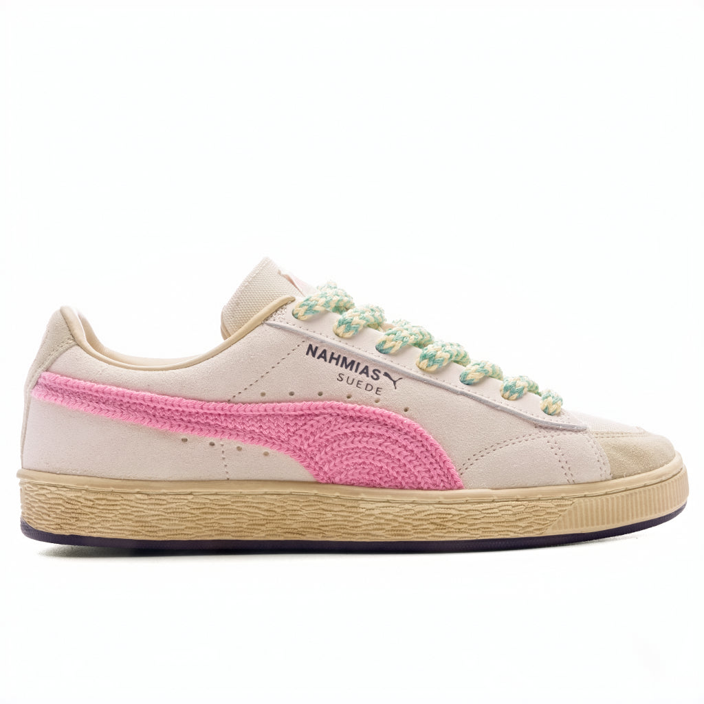 PUMA x Nahmias Suede Crochet - Jasmine Flower/Pink Pixel/Canvas Puma