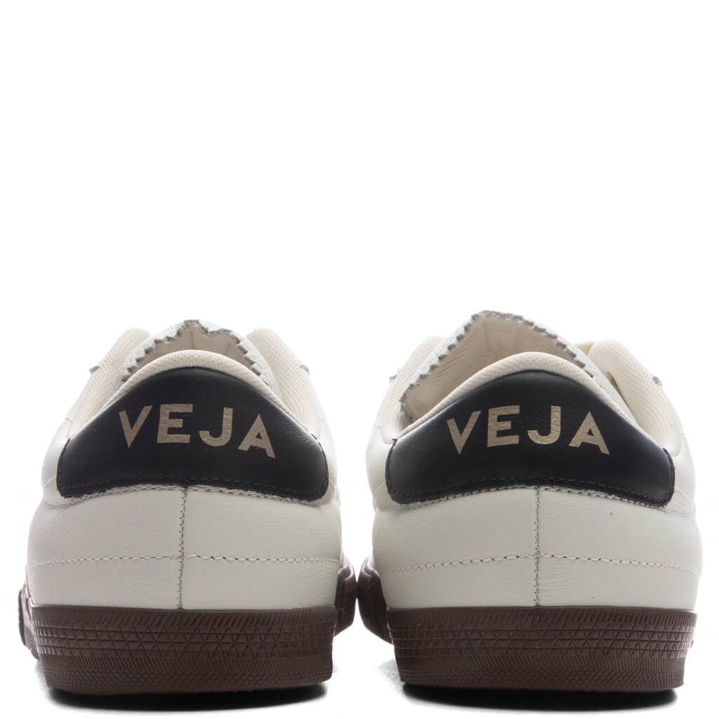 Panenka Leather - White/Black/Bark Veja