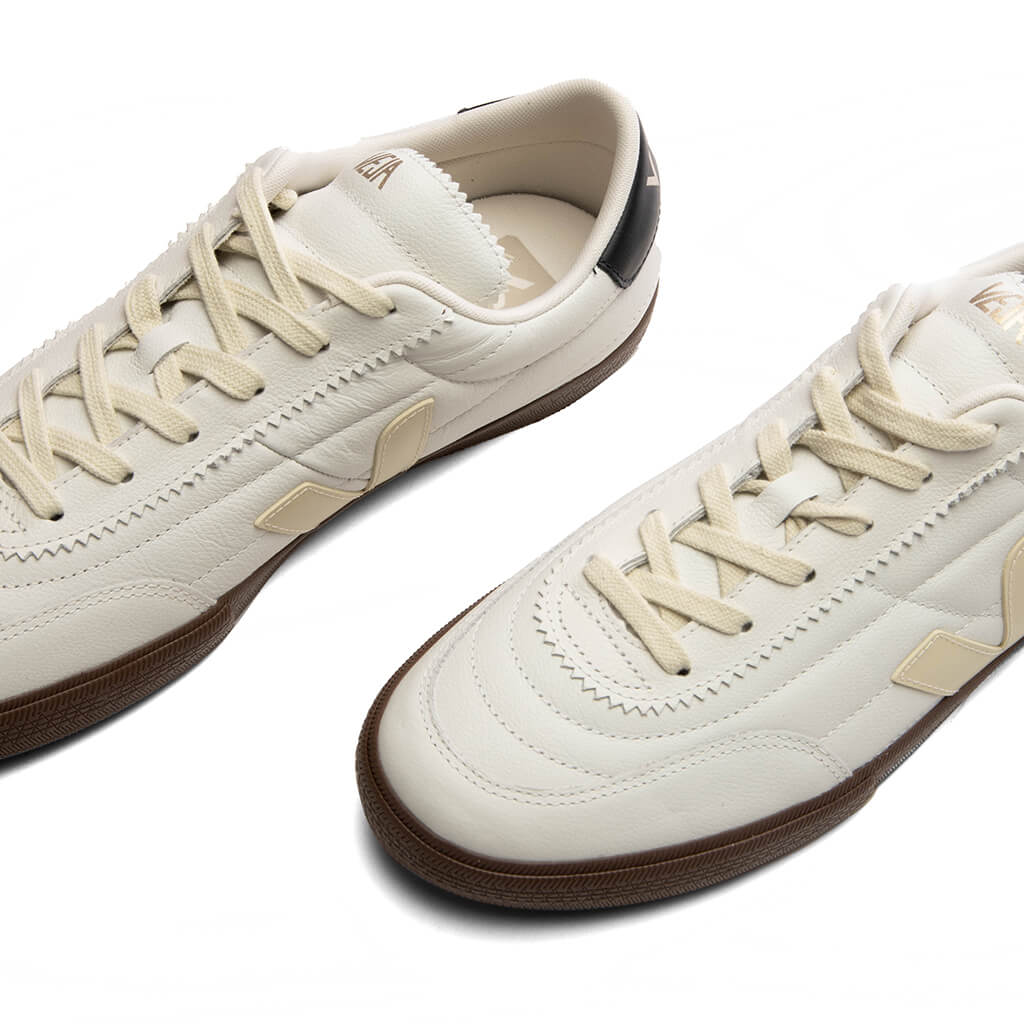 Panenka Leather - White/Black/Bark Veja