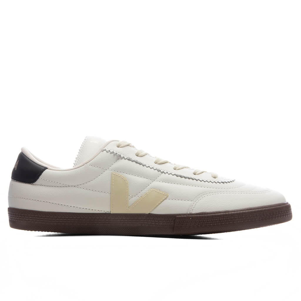 Panenka Leather - White/Black/Bark Veja