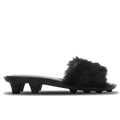 Puma x Fenty Women's Slide Chic Fur - Black/Silver Puma