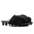Puma x Fenty Women's Slide Chic Fur - Black/Silver Puma