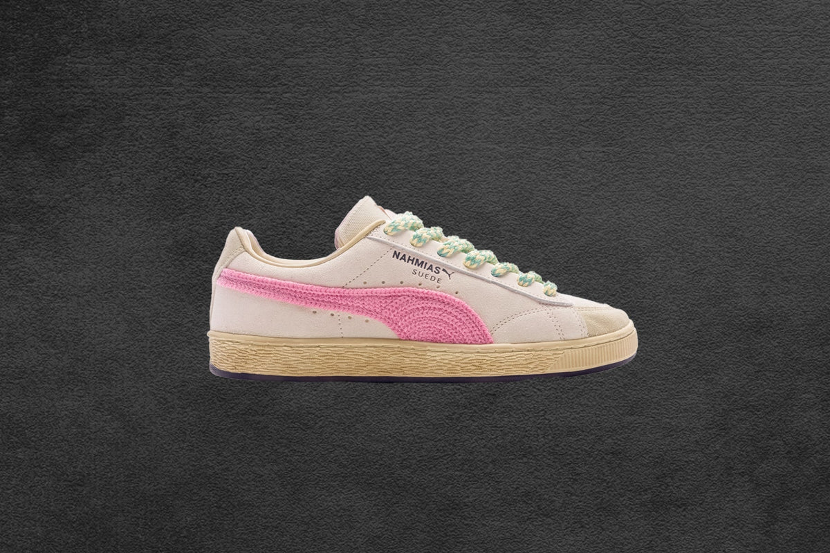 PUMA x Nahmias Suede Crochet - Jasmine Flower/Pink Pixel/Canvas Puma