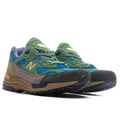 New Balance x Salehe Bembury 992 'Calm Be the Crater' - Green New Balance