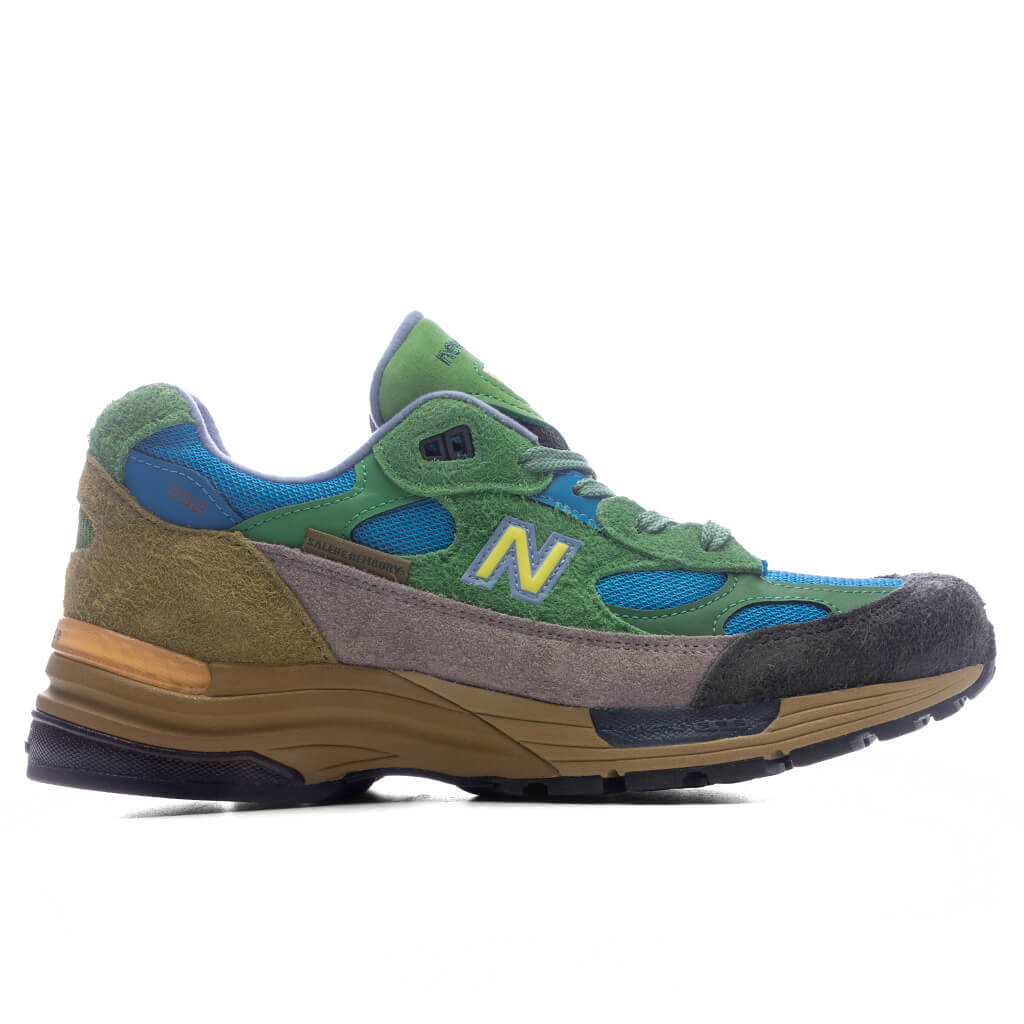 New Balance x Salehe Bembury 992 'Calm Be the Crater' - Green New Balance