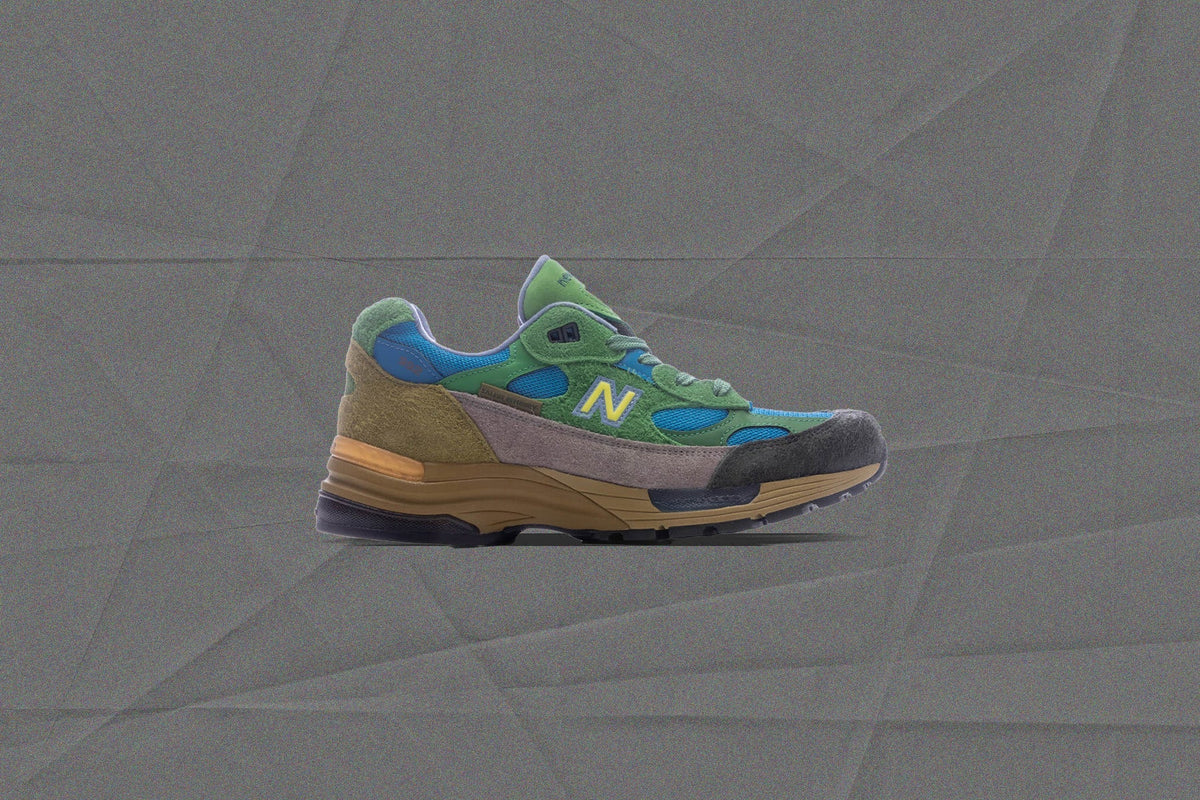 New Balance x Salehe Bembury 992 'Calm Be the Crater' - Green New Balance