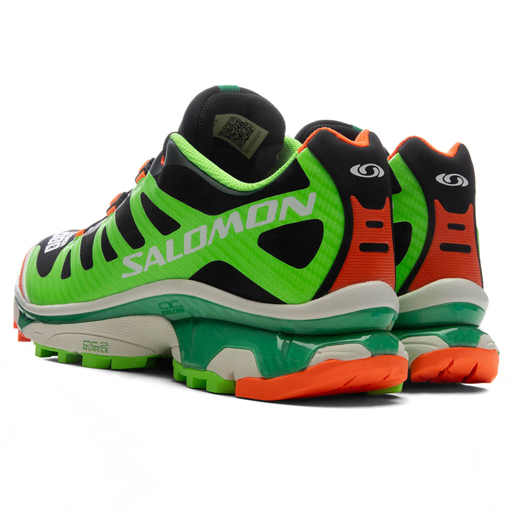 Salomon x Feid XT-4 OG Ferxxocalipsis - Black/Green Gecko/Shocking Orange Salomon