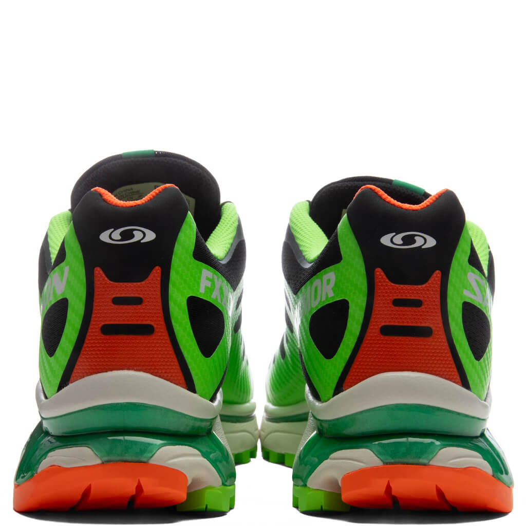 Salomon x Feid XT-4 OG Ferxxocalipsis - Black/Green Gecko/Shocking Orange Salomon