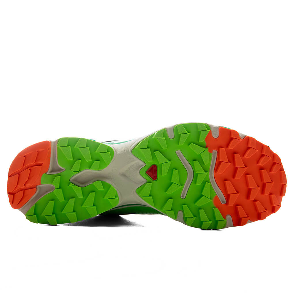 Salomon x Feid XT-4 OG Ferxxocalipsis - Black/Green Gecko/Shocking Orange Salomon