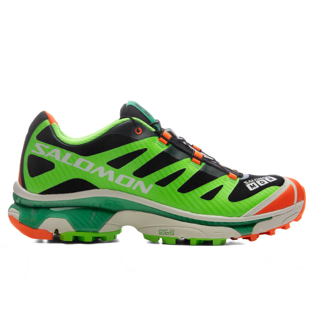 Salomon x Feid XT-4 OG Ferxxocalipsis - Black/Green Gecko/Shocking Orange Salomon