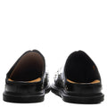 San Mule - Black Hair Dr. Martens