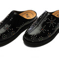San Mule - Black Hair Dr. Martens