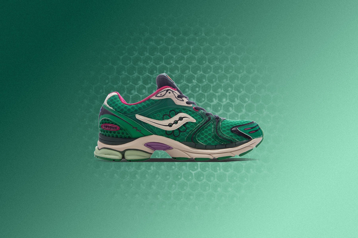 Saucony x Jae Tips Progrid Triumph 4 'Sugar Maple' - Fern/Fern Saucony