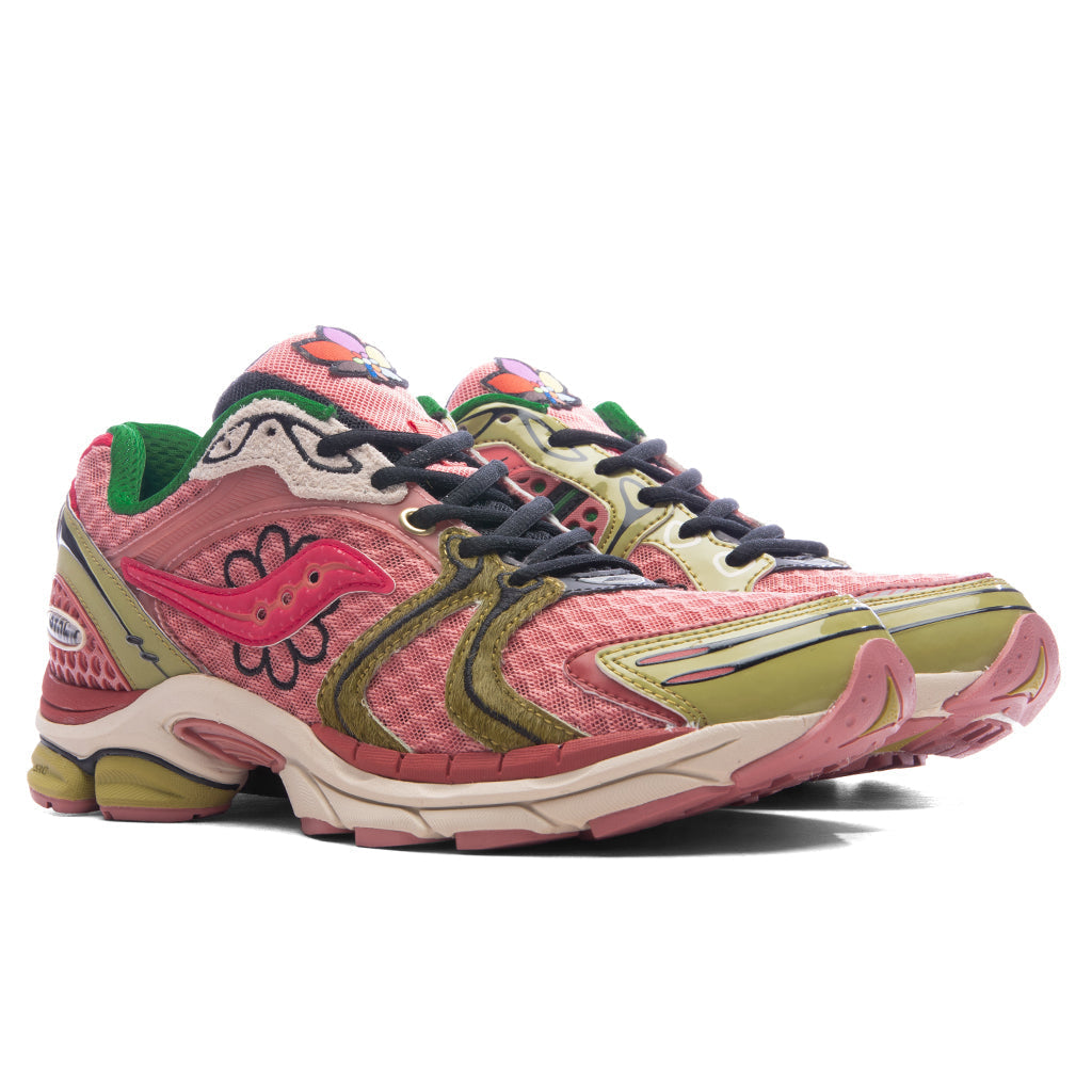 Saucony x Jae Tips Progrid Triumph 4 'Virginia Creeper' - Peach/Leaf Saucony