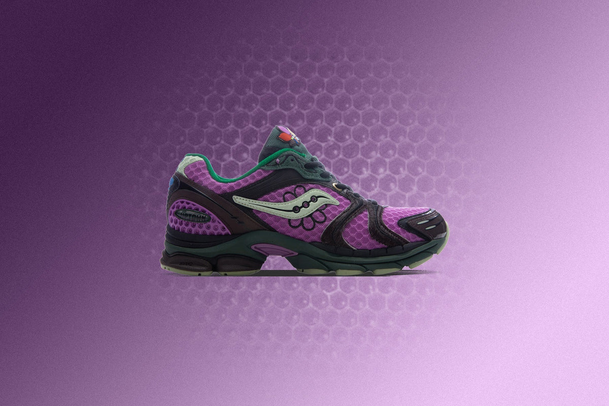 Saucony x Jae Tips Progrid Triumph 4 'Perrilla' - Violet/Earth Saucony