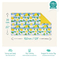 Two In One Plush Fleece Liner for Guinea Pigs | Amalfi Collection Kavee Pets Ltd UK