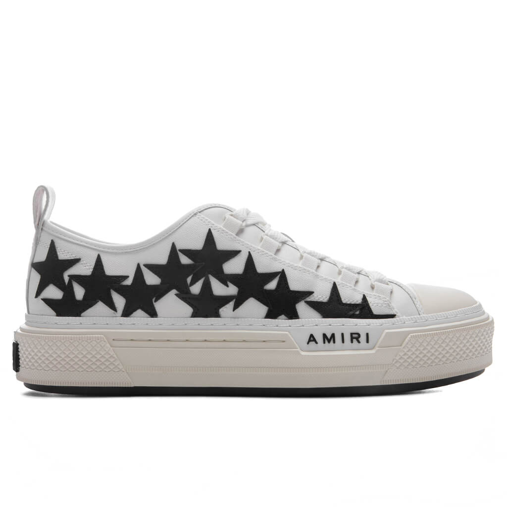 Stars Court Low - White/Black Amiri