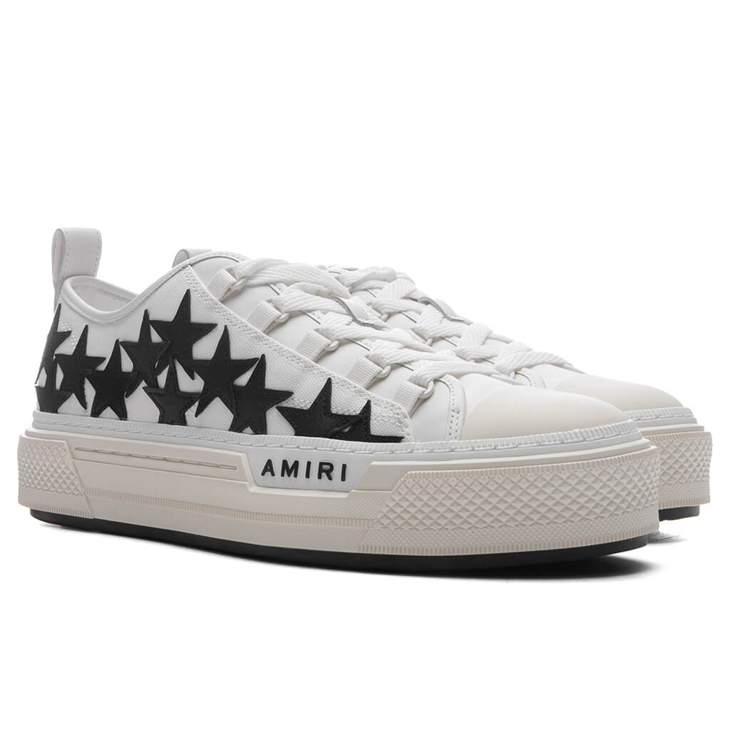 Stars Court Low - White/Black Amiri